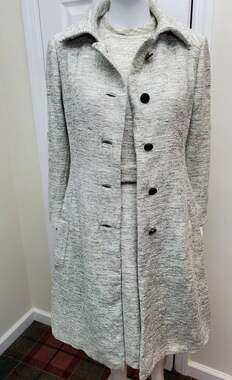 Vintage Jacket And Dress Set Jackie Kennedy Style 70s Business Casual Office
